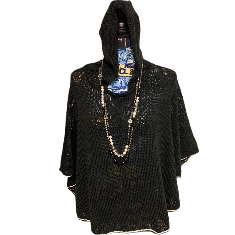 Wooden Ships Hooded Poncho